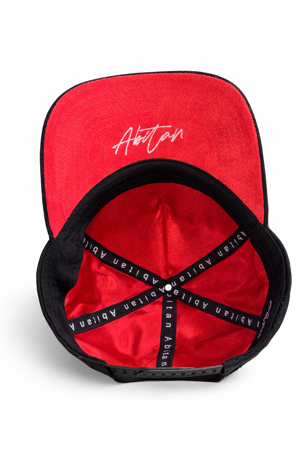 ABiTan Heritage Snapback – Sanité Bélair Edition (Black & Red)