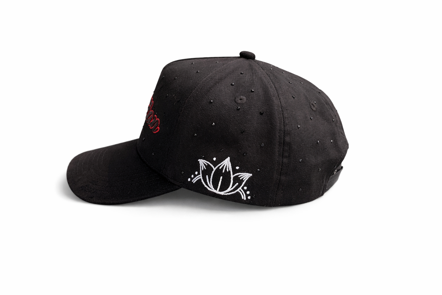 ABiTan Heritage Snapback – Sanité Bélair Edition (Black & Red)