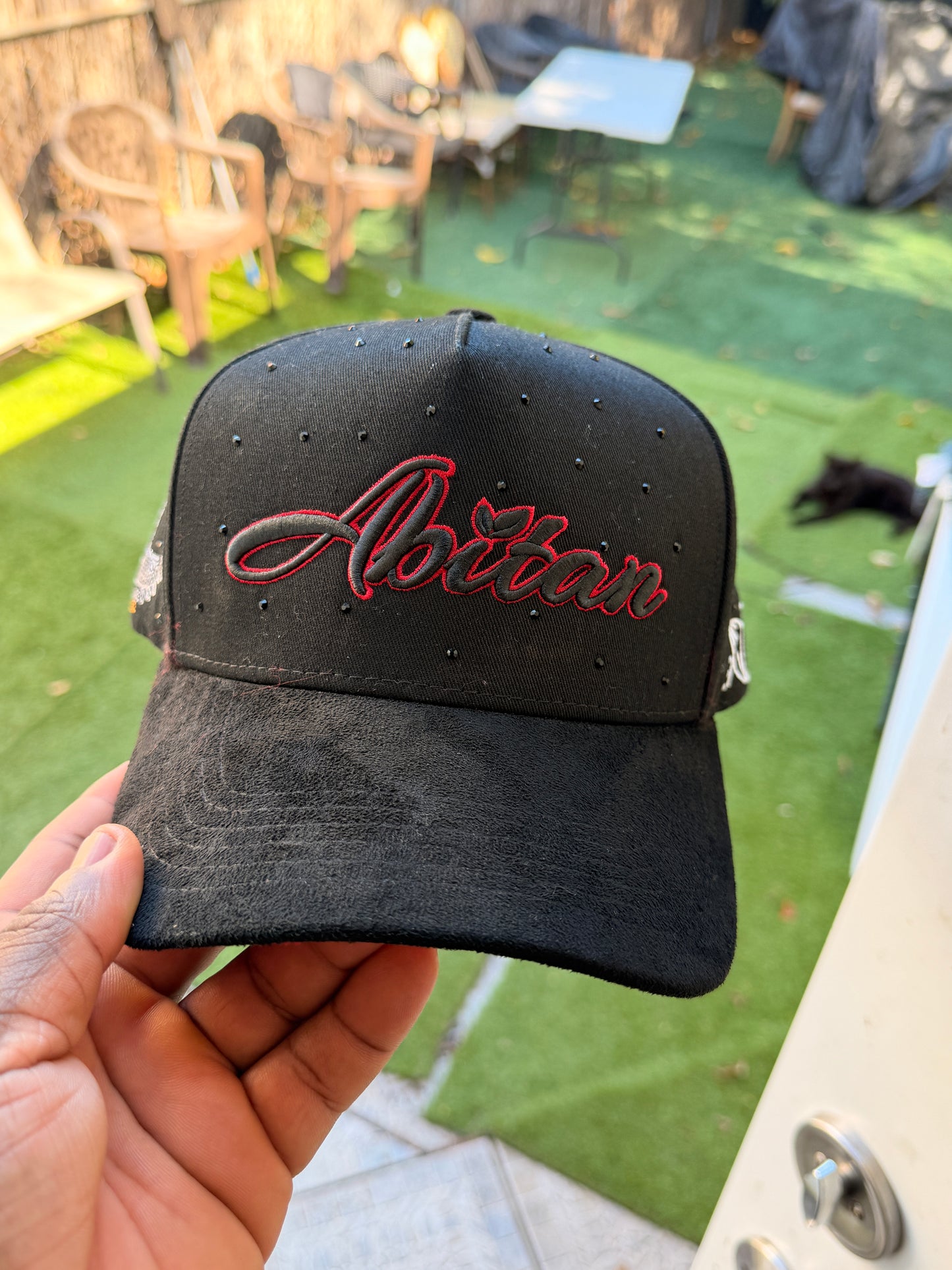 ABiTan Heritage Snapback – Sanité Bélair Edition (Black & Red)