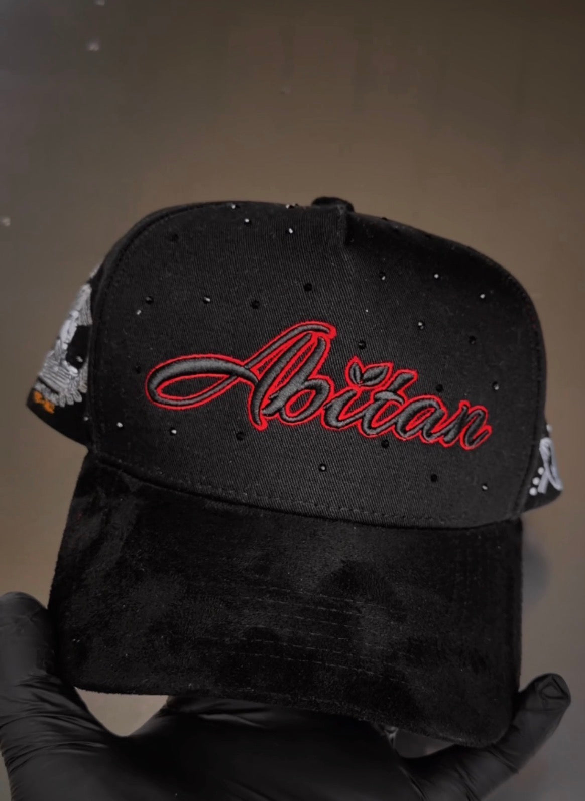 ABiTan Heritage Snapback – Sanité Bélair Edition (Black & Red)