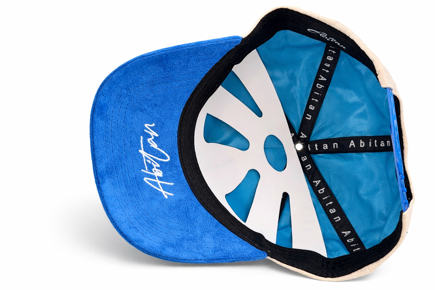 ABiTan Heritage Snapback – Sanité Bélair Edition (Blue & Cream)