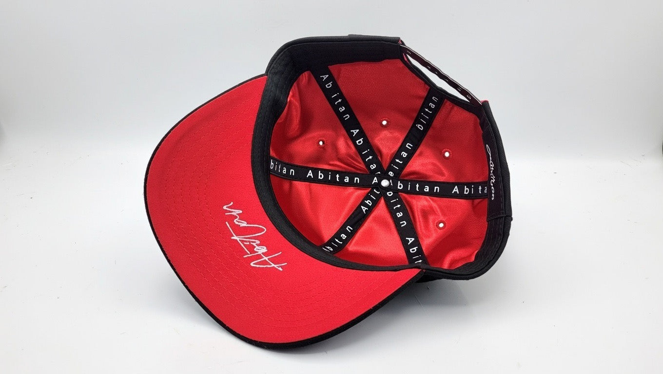 ABiTan Heritage Snapback – Sanité Bélair Edition (Black & Red)