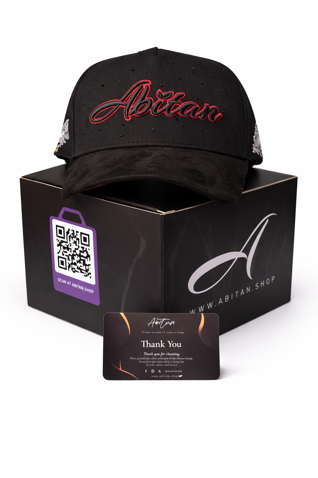 ABiTan Heritage Snapback – Sanité Bélair Edition (Black & Red)